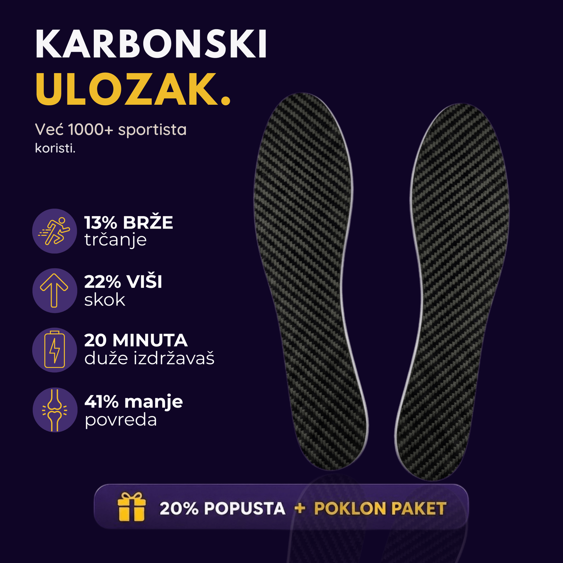 KARBONSKI uložak za performanse™ - HYPERON